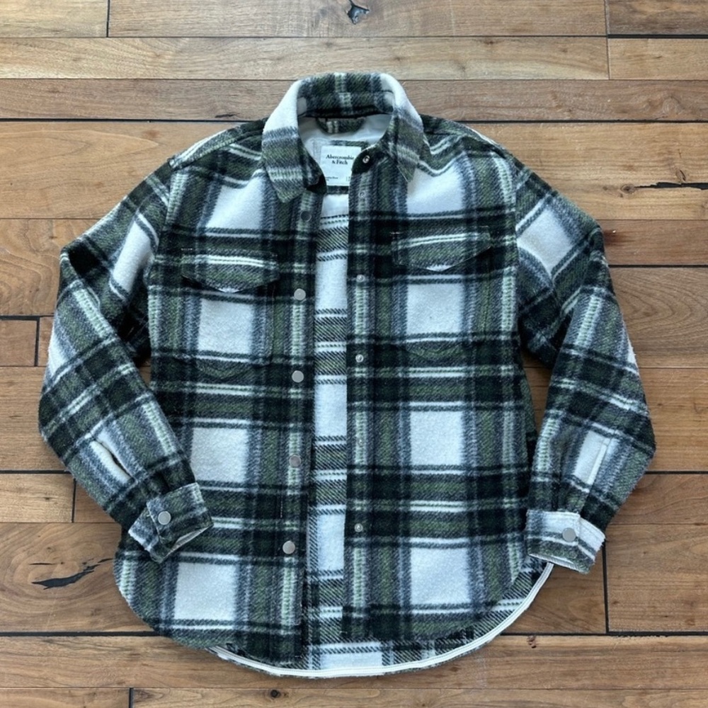 Abercrombie - Cozy Shirt Jacket